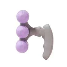 1pc Circular Leg Massager With 6-Wheel Handheld Rollers, Yoga Home Fitness Relaxation Tool, Gym Workout Equipment, Sports Equipment, Gym Equipment, Fitness Equipment, Gym Accessories