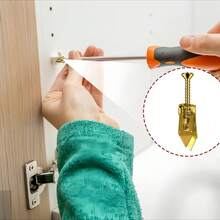 40PCS Self-Drilling Drywall Anchors Kit - No Drill Needed Easy Hang For Home & Office - Includes 20Anchors & 20 Screws For Quick Installa