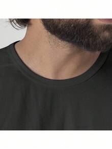 Men's Set Statue Of Liberty T-Shirt + Drawstring Shorts Streetwear Casual Premium Cotton New - màu đen - Xem 2