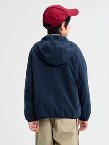 Balabala Kids Jacket 2025 Fall New Polar Fleece Anti-Static Top