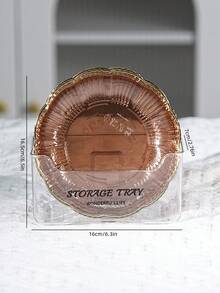Plastic PET Material, Durable And Shatter-Resistant, Home Bone Dish, Tabletop Trash Storage Tray, Suitable For Desserts, Snacks, Candies, Bread, Cakes, Breakfast, Suitable For Various Holidays, Festivals, Weddings, Parties, Dinners, Suitable For Daily Home Use, Suitable For Desktop Decoration, Organization, Storage, Reusable - Flower Type - View 19