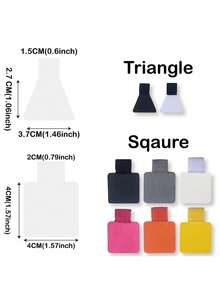 10 Pack Elastic Pen Loop Holder Self-Adhesive PU Leather Clip Pencil For Notebooks Journals Planners