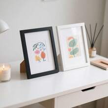 Wood Grain Photo Frame (12x16/12x12/6x6) With Mat/Rotating Button/Widening Bar/Corner Guard, 30x40/30x30/15x15cm Photo Frame For Wall Use, Made Of Selected Versatile High-Quality Natural Wood Grain, Classic/Simple/Country Style/Retro/Versatile, Suitable For Holiday Gifts For Family/Friends/Elders/Children