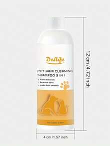 3-In-1 Pet Shampoo, Conditioner & Body Wash, Gentle Cleansing, Soothing Skin, Enhancing Coat Shine, & Healthy For Cats And Dogs