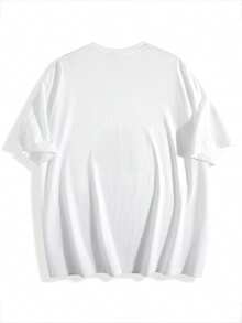 Camiseta de Manga Corta Negra con Estampado de Jesús en Puesta de Sol, Diseño Religioso para Uso Diario y Eventos Espirituales - Blanco - Ver 2