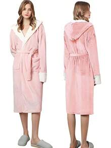 Bathrobe - Pink - View 12