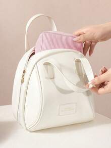 1pc Cartoon Sanitary Pad Storage Bag, Tissue Paper Holder, Lipstick Cosmetic Pouch, Toilet Paper Organizer, Multi-Functional Feminine Hygiene Pad Bag, Large Capacity Minimalist Portable Pouch, Sanitary Pad Storage Box - Multicolor - View 7