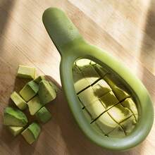Multi-Functional Avocado Slicer, Kiwi Cutter, Avocado Pitter Tool - Green - View 3