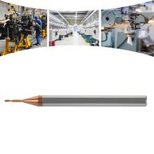 YUNRUX Ball Nose Carbide End Mill Cutter Router Bits Double Flute Spiral Milling Tool