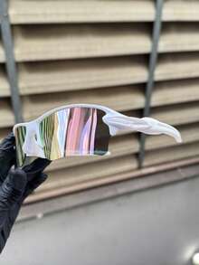 Flak-todo branco com rosa