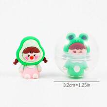 50pcs Capsule Dolls Ball, Mini Round Cute Capsule, Perfect Party Favors,Treasure Box Classroom Prizes,Bag Filler,Claw Machine Prizes, Mini Gumball Machine, Celebration Giveaways And Mystery Rewards, Back To School, Autumn Decor, Fall Decor, Halloween Decor, Halloween Decorations, Christmas Decorations,Mystery Gifts, Birthday Gifts, Holiday Gifts, Gifts,Graduation Gifts, Home Decor - 彩色 - 查看 2