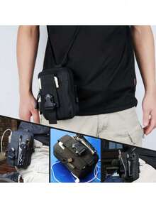 1pc 2025 New Outdoor Tactical Waist Pack Set, Multi-Functional Nylon Tactical Belt, Handmade With Minor Deviations Considered Normal Autumn-Winter Accessories,Suitable For Teens, Youth,Men,Casual, Outdoor, Athletic, Vacation, Graduation Gifts, Birthday, Daily Wear