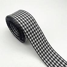 5yards 6mm 10mm 25mm Plaid Ribbon Grid Printed Bow Ribbon For Home Wedding Christmas Decorations DIY Gift Wrapping Ribbon For Bows - Pick Colors - View 21