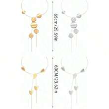 Colier simplu cu pandantiv pentru claviculă, bijuterii la modă, lanț decorativ de aur