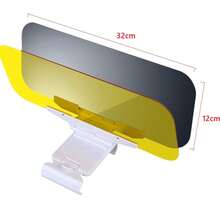 Car Sun Visor, Day & Night Anti-Glare Rearview Mirror, Car Interior Accessories For Anti-Dazzle From Headlights - A - View 10