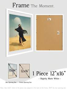 Schwarzer/Weißer/Holzfarbener minimalistischer Bilderrahmen für Wand-Galerie oder Tischplatte, 12x16/12x12/11x14/8x10/8x8/5x7/4x6 Zoll, 30x40/30x30/20x25/20x20/10x15 cm, weiße Passepartouts inklusive, Mehrfach-Collage Fotogalerie Rahmen, Diamant-Malerei Bilderrahmen, erhältlich in hellem Eichenfurnier/leicht matter Weiß/leicht matter Schwarz