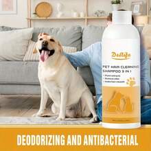 3-In-1 Pet Shampoo, Conditioner & Body Wash, Gentle Cleansing, Soothing Skin, Enhancing Coat Shine, & Healthy For Cats And Dogs