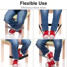 1/4/8/12Pcs Chair Bands For Fidgety Feet – Durable Elastic Classroom & Office Foot Bands, ADHD Focus Tools For Teens And Adults, Sensory Fidget Aid, Flexible Seating Bands For Chairs, Stress Relief And Concentration Support - Green - View 3