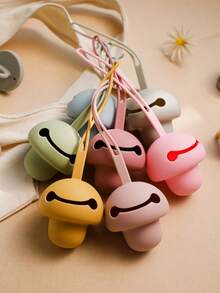 Customized Pacifier Box, Pacifier Clip Box, Mushroom Shape Design, Small Body Large Capacity, Silicone Storage Box