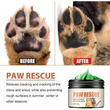 Bálsamo para Patas de Perros y Gatos Hidrata y Calma Almohadillas Agrietadas Bálsamo Protector de Almohadillas para Patas Hidratante de Larga Duración para Irritación Picores y Piel Agrietada - 1 - Ver 3