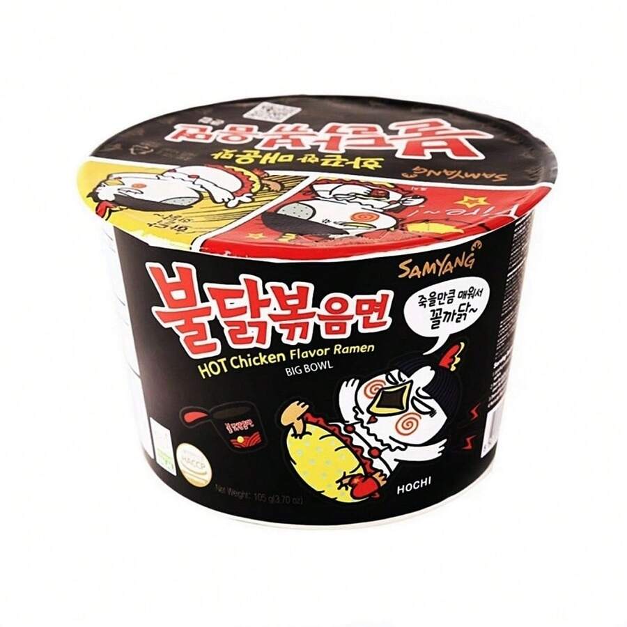 Lamen Coreano Frango Super Picante Hot Chicken Big Bowl 105g - 105g - Visão 1