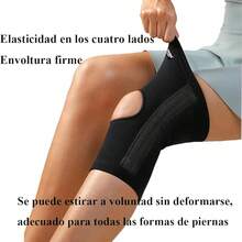 Rodilleras Deportivas de Compresión, Rodillera Ortopedica con Estabilizadores Laterales, Rodilleras de Soporte para Gym, Basquetbol, Voleibol, Correr, Artritis, Desgarro de Menisco, - Extra grande - Ver 4