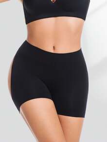 女士镂空丁字裤塑身裤提臀运动平角内裤聚拢内裤带开放式臀部增强器