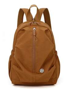 Lightweight Waterproof Nylon Backpack, Unisex Outdoor Travel Hiking Large Capacity Backpack, Multi-Function Shoulder Crossbody Bag - Multicolor - View 15