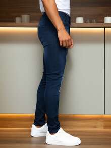 Men Pants - Blue - View 3