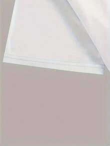 Camiseta de manga larga con patrón de corazón rojo - Blanco - Ver 6