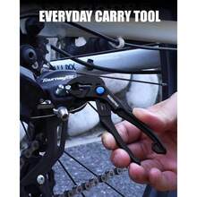 alicates para bomba de agua, alicates de junta de ranura de 4 pulgadas, alicates de lengeta y ranura ajustables rpidos con bloqueo de empuje de 15 posiciones, mordaza en V para agarre - Negro - - Ver 6