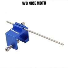 WD NICE MOTO Motorrad Kettenkorrektor ATV Geländefahrzeug Einsteller in vier Farben, schwere Kette Positionierungsgeraderichter, Kettenwerkzeug, Ketteneinstellwerkzeug