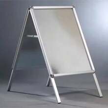 A2 Pavement Sign Poster Snap Frame Display Stand Advertising Boards Double Side - Default - View 11