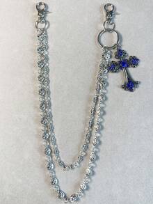 交叉裤链、钱包链、复古链、双层链、嘻哈朋克风、牛仔裤链、口袋链、男士钥匙链