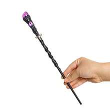 Rileryan Fine Handcrafted Amethyst Crystal Magic Wand Witch Wizard Wand For Witches And Wizards C - như hình ảnh - Xem 2