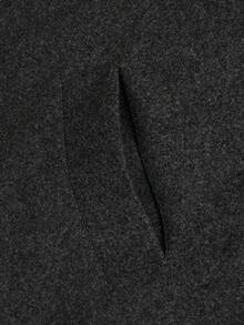 Áo gió dài tay đơn sắc tối giản thường ngày dành cho nam, mùa thu/đông - màu đen - Xem 7