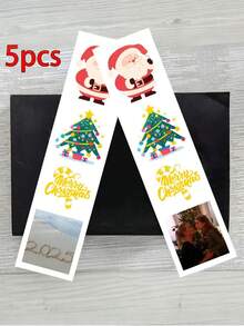 Calamita personalizzata per frigorifero, calamite per frigorifero con strisce fotografiche personalizzate, decorazione domestica creativa per Ognissanti, Natale, decorazione per cucina, decorazione per feste, album di famiglia, memoriale di matrimonio, ricordi di viaggio, ricordi di vita