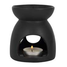 Triple Moon Oil Burner (Black) - 100% Mixed - (SD3102) - Black - View 3