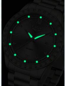 LIGE New Fashion Women's Wrist Watch, Waterproof For Daily Life, Luminous Design, Minimalist Luxury Dial, Ladies Watch - Silver - View 5