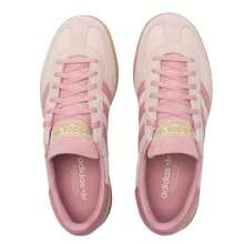 Adidas Women's Handball Spezial W Low-Top Lace-Up Casual Comfortable Shoes, Lightweight Outdoor Sports Sneakers - Miracle Quartz/Miracle Purple - View 4