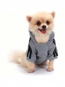 1pc Dog Hoodie Sweatshirt, Suitable For Small, Medium And Large Dogs And Cats