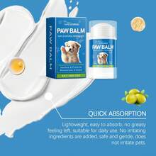 Pet Paw Care Balm, Dog & Cat Paw Moisturizing And Nourishing Paw Pad Care - Blue - View 8
