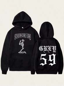 Summer Bestsellers 2025 Autumn_Winter New S G59 Hoodie Suicideboy Muisc Hoodie Casual Fashion Hoodie Daily Street Warm Hoodiesupplegraphic Hoodies For Men Black Hoodie For Women Men's Hoodie - Black - View 1