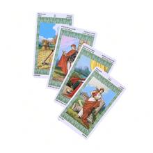 Jogo de Cartas Tarot Lenormand, Entretenimento Casual para Reuniões Familiares, Feriados, Atividades de Festa