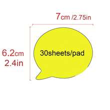 8 Packs Star Shape Sticky Notes 8 Color Bright Colorful Sticky Pad 30 Sheets/Pad Self-Sticky Note Pads,School Supplies,Back To School