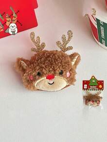 Christmas Brooch, Versatile Bag Accessory, High-Quality Decorative Figurine Gift