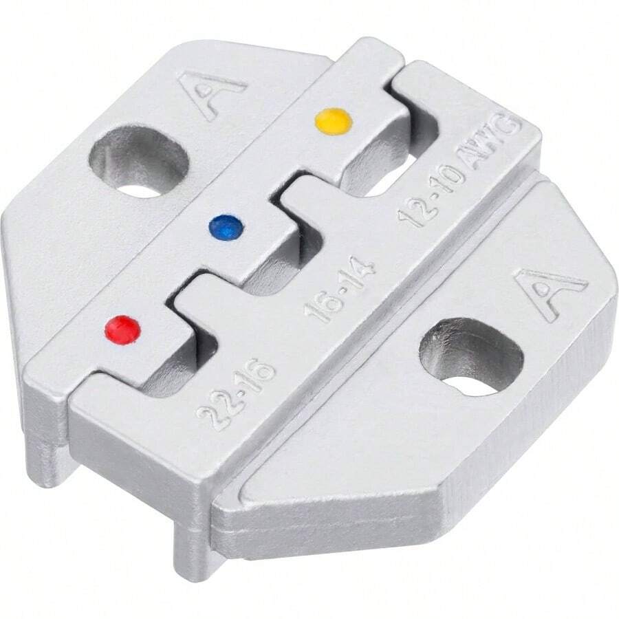 Crimping Heat Shrink Connectors - AWG 22 - 10 Ratchet Wire Terminal Crimper - Ratcheting Crimper Tools - Available Insulated Nylon Connectors And Electrical Wire Connectors - 8327 - 熱縮連接器壓接模具 A - 查看 1