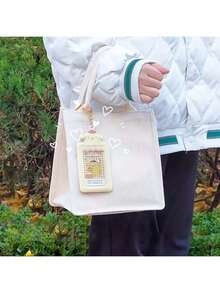 1件装【官方】三丽鸥酷洛米美乐蒂卡包套装，卡通可爱照片挂件钥匙扣，复古卡包，卡通身份证卡包，长款钱包，卡包，男女通用，迷你钱包，小钱包，可爱钱包，钱包钥匙扣，零钱包，挂绳钥匙扣