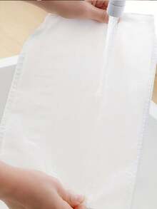 Nylon Drawstring Filter Bags, Fabric Filter Mesh Bag, Drawstring Nylon Filter Cloth Bag, Modern White Multifunctional Kitchen Mesh Bag - Very Suitable For Making Soy Milk And Cooking, Yogurt Strainer, Durable And Reusable Kitchen Strainer, And Holiday Supplies For Festivals Such As Halloween, Christmas, And New Year