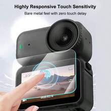 适用于 Osmo Nano PULUZ 钢化玻璃屏幕膜 带镜头水凝胶膜（透明）